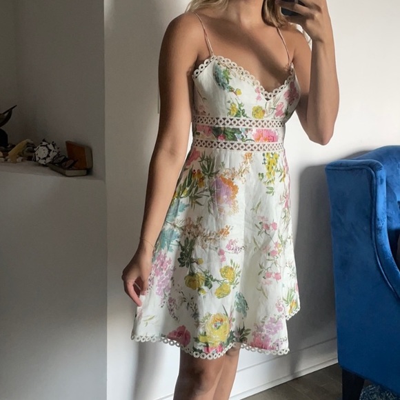 Zimmermann Dresses & Skirts - Zimmermann aline floral mini